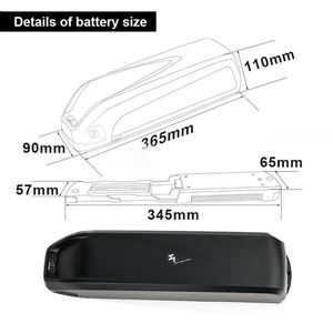 مخزون المملكة المتحدة حزمة بطارية ليثيوم هايلونغ 48 فولت 13Ah 15Ah 17.5Ah 18Ah 20Ah 21Ah 25Ah بطارية Ebike لمجموعة Ebike - Product Image 3