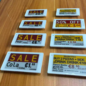 E-Ink Display แสดงผล E-Paper NFC eink ป้ายหิ้งอิเล็กทรอนิกส์ NFC BLE 5.0 API ESL Esp32 EPD E Ink แท็กราคาดิจิทัล - Product Image 1