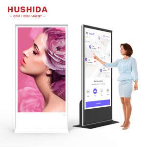 Full Hd 4K Video büyük 75 85 100 inç dokunmatik reklam ekranı ekran yüksek çözünürlüklü <span class=keywords><strong>Lcd</strong></span> dijital tabela ekran - Product Image 3