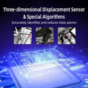 Alarme <span class=keywords><strong>de</strong></span> sécurité sans fil étanche 110 dB pour véhicule, antivol, détecteur <span class=keywords><strong>de</strong></span> vibrations et <span class=keywords><strong>de</strong></span> mouvement pour vélo, <span class=keywords><strong>remorque</strong></span> et moto - Product Image 6