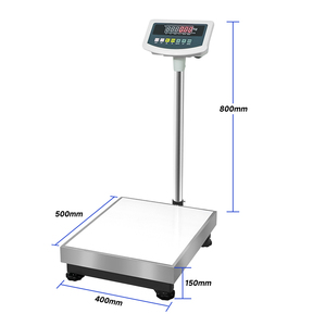 전자 방수 탄소강 LCD 디지털 플랫폼 <span class=keywords><strong>150kg</strong></span> 300*400mm 저울 OEM ODM 3년 보증 - Product Image 3