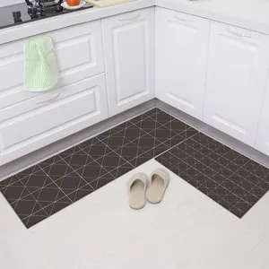 Tapis de sol de cuisine lavables à motif imprimé personnalisé populaire tapis antidérapants