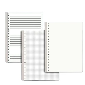 أفضل هدية للطلبة غلاف صلب فضفاض أوراق أوراق قابلة للإزالة مقاس أكبر غطاء قماش للربط الحراري للاستخدام المكتبي والأعمال - Product Image 1