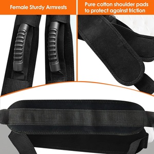 Adjustable BDSM <strong>Bondage</strong> Kit with Handcuffs Shoulder/Waist Support Leg Splitter Belt-Sexual Assistance Belt - Product Image 6
