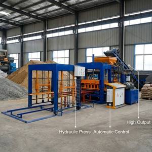 Machine automatique de fabrication de blocs <span class=keywords><strong>QT5</strong></span>-15, palette 1150-580 mm, <span class=keywords><strong>5</strong></span> moules, 15000 pièces/8h, CE - Product Image 1