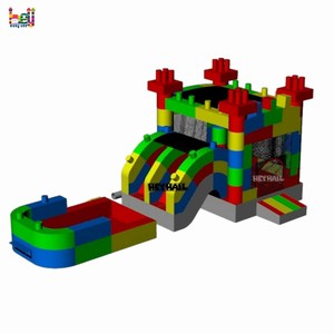 Castillo Inflable Comercial <span class=keywords><strong>con</strong></span> Tobogán <span class=keywords><strong>de</strong></span> Agua y <span class=keywords><strong>Piscina</strong></span> para Niños, Ideal para <span class=keywords><strong>Alquiler</strong></span> en Fiestas <span class=keywords><strong>de</strong></span> Cumpleaños - Product Image 2