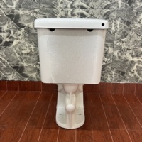 Cupc ADA 1.28GPF Bas Débit Double Chasse Deux Pièces Salle De Bains Cuvette De Toilette 1000g Vitreux Chine S Piège En Céramique Matériel