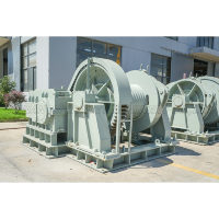 Quai 18 tonnes moteur haute puissance à double vitesse horizontal approuvé ABS treuil hydraulique/guindeau/palan/tugger