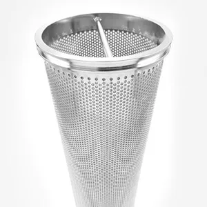 Hochwertiger Stahl-Sintergitter-Korb filter Industrie ölsieb körbe Flüssigkeitsfilter-Luftfilter