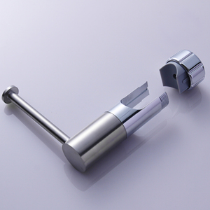 Soporte de papel higiénico duradero Soporte de papel higiénico pivotante de doble poste Soporte de rollo Perchas Soporte de papel higiénico - Product Image 3