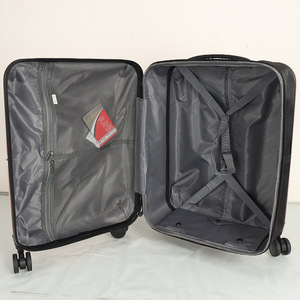 New Folding Suitcase 20-Inch Lightweight Trolley Case With Universal <b>Wheels</b> For Travel And Business Trips Solid Color <b>PC</b> - Product Image 3
