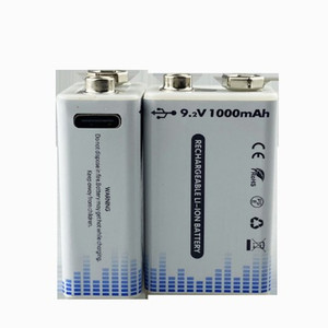 แบตเตอรี่ลิเธียมไอออนแบบชาร์จไฟได้ 9v USB สำหรับขาย - Product Image 2