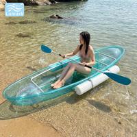 Sac flottant latéral transparent pour siège de kayak en polycarbonate Lumark PC, avec kit complet, pour usage en station, personnalisable, fabriqué en Chine