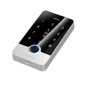 Tuya capteur d'empreintes digitales intelligent clavier de contrôle d'accès lecteur de carte rfid système de porte de serrure d'entrée - Product Image 3