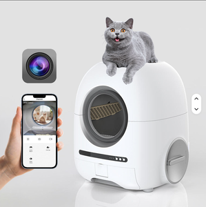 Offre Spéciale Tuya contrôlé par application à faible bruit Wifi tactile Intelligent électrique autonettoyant intelligent automatique litière pour chat facile à nettoyer - Product Image 1