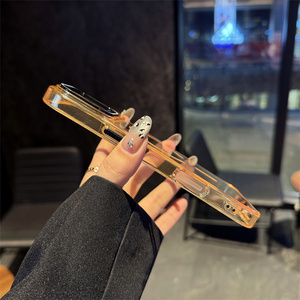 เคสโทรศัพท์มือถือสีใสแบบแม่เหล็กหลากสีทันสมัยสำหรับ iPhone 17 Air 16 15 <span class=keywords><strong>PRO</strong></span> <span class=keywords><strong>MAX</strong></span> ฝาหลังกระดุม Ai ทนทานและโปร่งใส - Product Image 3