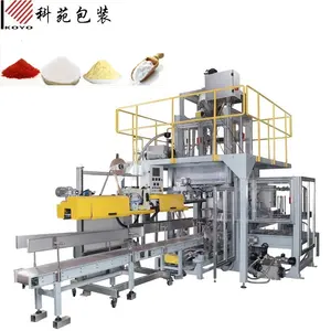 Kfzd-F 10kg 25kg 50kg Chemical Powder,Starch,Wheat Flour,Tapioca,Cement, Paint,Rice, Milk Powder Filling packing machine