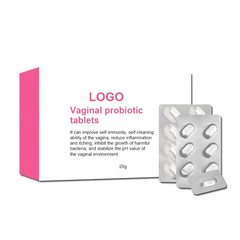 Private probiotic care Balanced the vaginal microbiota environment Vaginal probiotics tablet and capsule