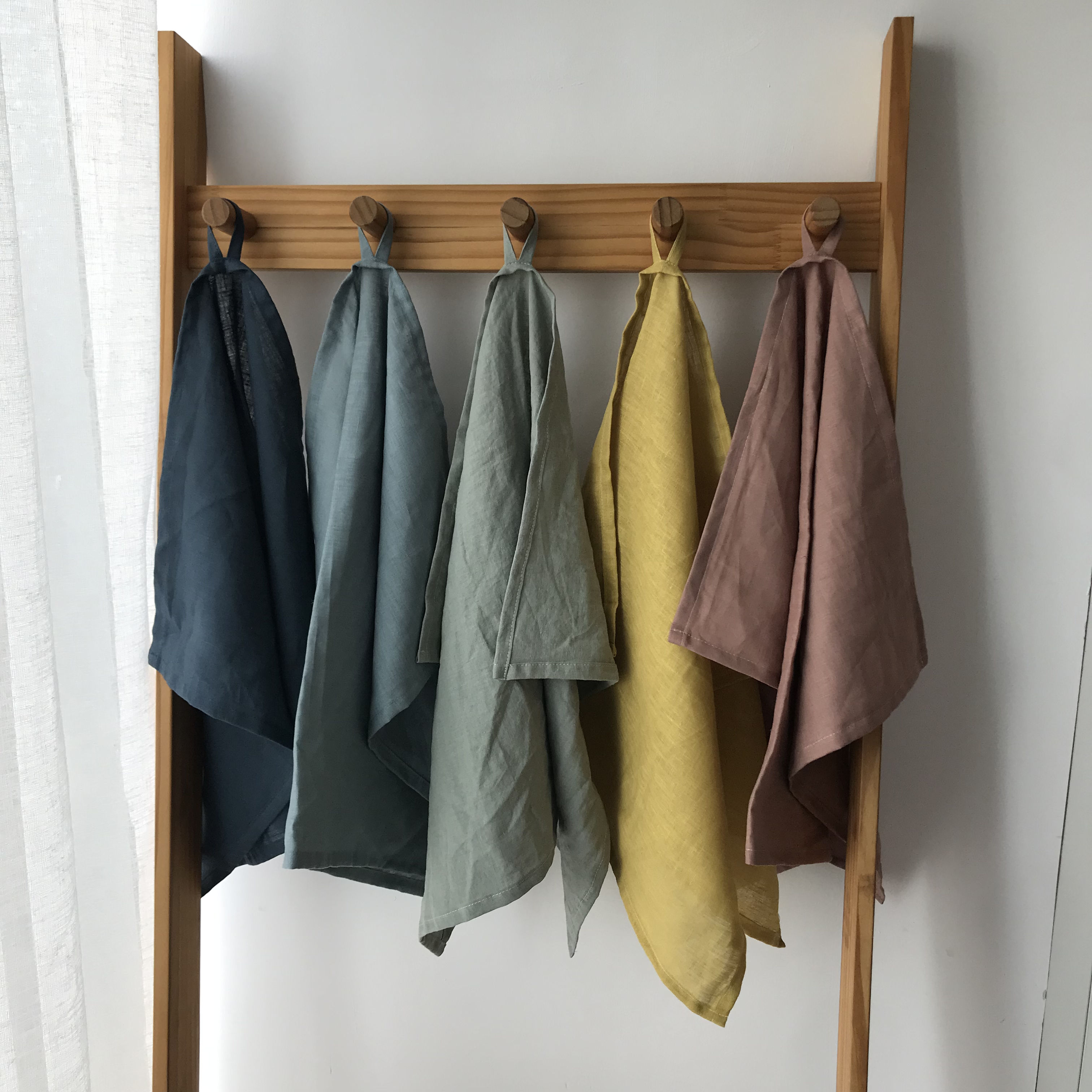 Shop 100% Linen Tea Towels Wholesale French Kitchen Linens