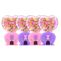 Mini distributeur de bonbons en plastique multicolores, bonbons en tablettes, bonbons de Pâques, jouets sucrés, vente en gros