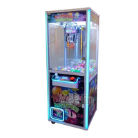 Machine à griffes personnalisée Jouet en peluche à pièces Modèle de jeton en bois Machine de jeu de grue à bonbons pour enfants Amusement amusant