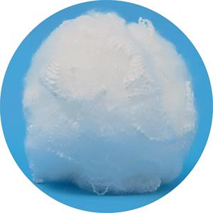 100% Trinh Nữ <span class=keywords><strong>1.2d</strong></span> sợi polyester kháng khuẩn <span class=keywords><strong>PSF</strong></span> cho sipinning hoặc không dệt - Product Image 1