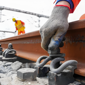 Sistem Pengikat Safety Comfort Systems W21 DEF21 dengan Pelat Pemandu Penjepit Tegangan, Sekrup Dowel, dan Bantalan Rel Cellentic - Product Image 6