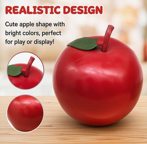 Nouveauté : Jouet anti-stress en forme de pomme, édition Noël, jouet moelleux pour la décoration de bureau, cadeaux de Noël - Product Image 3