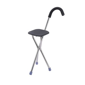 Hengshui Express - Tabouret canne pliable léger avec siège trépied pour personnes âgées, utilisation en extérieur - Product Image 1