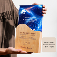 Nouveau Trophée en Cristal Surdimensionné Personnalisé 2026, Design Innovant de Luxe pour les Récompenses des Employés Exceptionnels