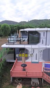 M9 Tùy Chỉnh Hai Lớp Thép Không Gian Viên Nang Di Động Cho Phòng Ngủ Homestay Trực Tiếp Từ Nhà Máy - Product Image 3