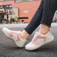 MM13 HZ210 Sepatu Kets Wanita Nyaman Bernapas Sol Lembut Sepatu Jalan Kaki Anti-selip Sepatu Flat Ukuran 36-42