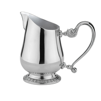 Elegante Versilberte Tee- und Kaffeekanne Klassischer Servierkrug mit Langem Ausguss für Luxushotels, Restaurants und Catering-Tischgedecke