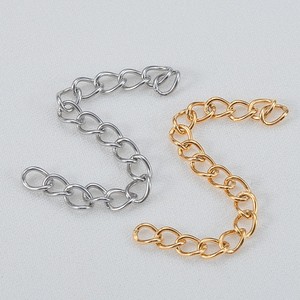 Metal Chain Extension <b>Small</b> Size Plated Jewelry Findings For DIY Bracelets <b>Necklaces</b> AliExpress - Product Image 1