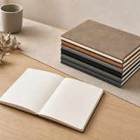 Carnet de notes A5 à reliure thermique, 100 feuilles, couverture en PVC, reliure thermique, logo personnalisé, vente en gros, fournisseur pour l'école et le bureau