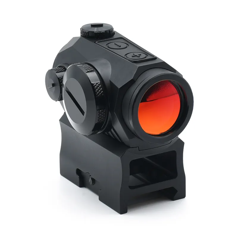 Avcılık darbeye refleks kapsam R5 10 aydınlatma ayarları ile kırmızı nokta görüşü 1x20mm MOTAC IPX7 su geçirmez optik kapsam