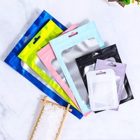 Bolsas de Plástico Mylar con Cierre Zip, Impresión Digital Personalizada, Reutilizables, Color Negro Mate, para Dulces, Frutos Secos y Alimentos, 3.5 G