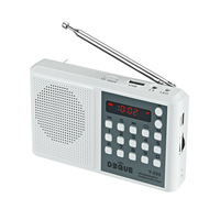 Radio FM de poche Y-096, lecteur MP3, haut-parleur d'actualités, scanner de radios portables, recherche automatique multifonction