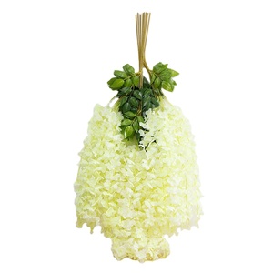 ของตกแต่งงานแต่งงาน <span class=keywords><strong>ดอก</strong></span>วิสทีเรีย <span class=keywords><strong>ดอก</strong></span>ไม้ประดับห้องนั่งเล่น <span class=keywords><strong>ดอก</strong></span>วอเตอร์เครส <span class=keywords><strong>ดอก</strong></span>ไม้พลาสติก ใบหวายสีเขียว หวายใบไม้ <span class=keywords><strong>ดอก</strong></span>วิสทีเรีย ปรับแต่งได้ - Product Image 2