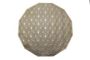 Napperon en PVC écologique en forme de fleur creuse Napperon de salle à manger occidental résistant à la chaleur Décoration de table de cuisine élégante - Product Image 4