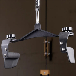 Phòng tập thể dục Lat kéo xuống Thanh tập thể dục Chèo thuyền tập thể dục T-<span class=keywords><strong>Bar</strong></span> cao thấp ròng rọc cáp đính kèm bắp tay cơ tam đầu trở lại cơ bắp Blaster xử lý - Product Image 3