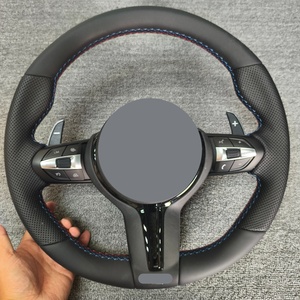 Volante Personalizado de Fibra de Carbono/Cuero para BMW Serie F, para BMW F36 F87 M2 F30 F10, Volante de Alcántara - Product Image 6