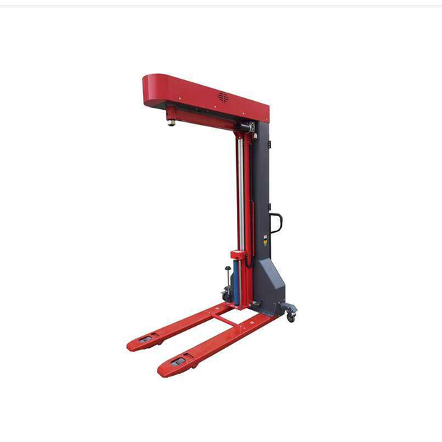 Automatic Rotary Arm Stretch Pallet Wrapper Arm Rotation Forklift Wrapper Film Wrapping Machine Pallet