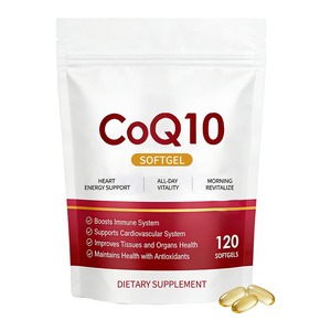 Fournisseur d'usine Coenzyme Q10 en gélules à haute efficacité Formule pure pour un complément énergétique quotidien Complément énergétique à haute efficacité - Product Image 1