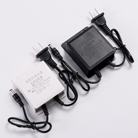 FCC CE UKCA ROHS certifié 50/60Hz CCTV adaptateur secteur 12V 2A fréquence de commutation 24W puissance de sortie 12V DC pour la surveillance