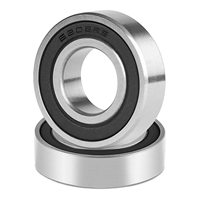 Rodamiento de Caja de Cambios de Motocicleta de Alta Precisión 6206 2RS, Rodamientos de Bolas de Ranura Profunda 30x62x16mm, Rodamiento de Acero Cromado 6206, Piezas de Automóvil
