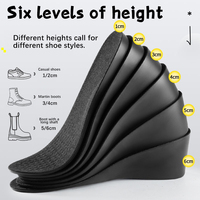 Hauteur augmentant semelles orthopédiques chaussures coussinets confortables Eva mousse soutien de la voûte plantaire coussin respirant hommes femmes soins des pieds