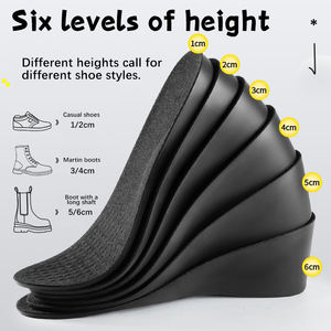 Bantalan pengangkat sepatu ortopedi penambah tinggi bantalan lengkung busa Eva nyaman bersirkulasi bantalan perawatan kaki Pria Wanita - Product Image 3