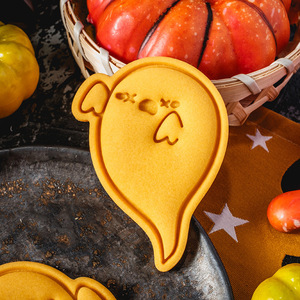 Halloween ma Biscuit Pastry fondant khuôn 3D nhựa Halloween <span class=keywords><strong>Cookie</strong></span> máy cắt và tem cho nướng bánh - Product Image 2