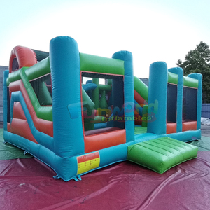Parc gonflable pour enfants, château gonflable commercial, aire de jeux gonflable combinée, maison de rebond, parcours d'obstacles - Product Image 2